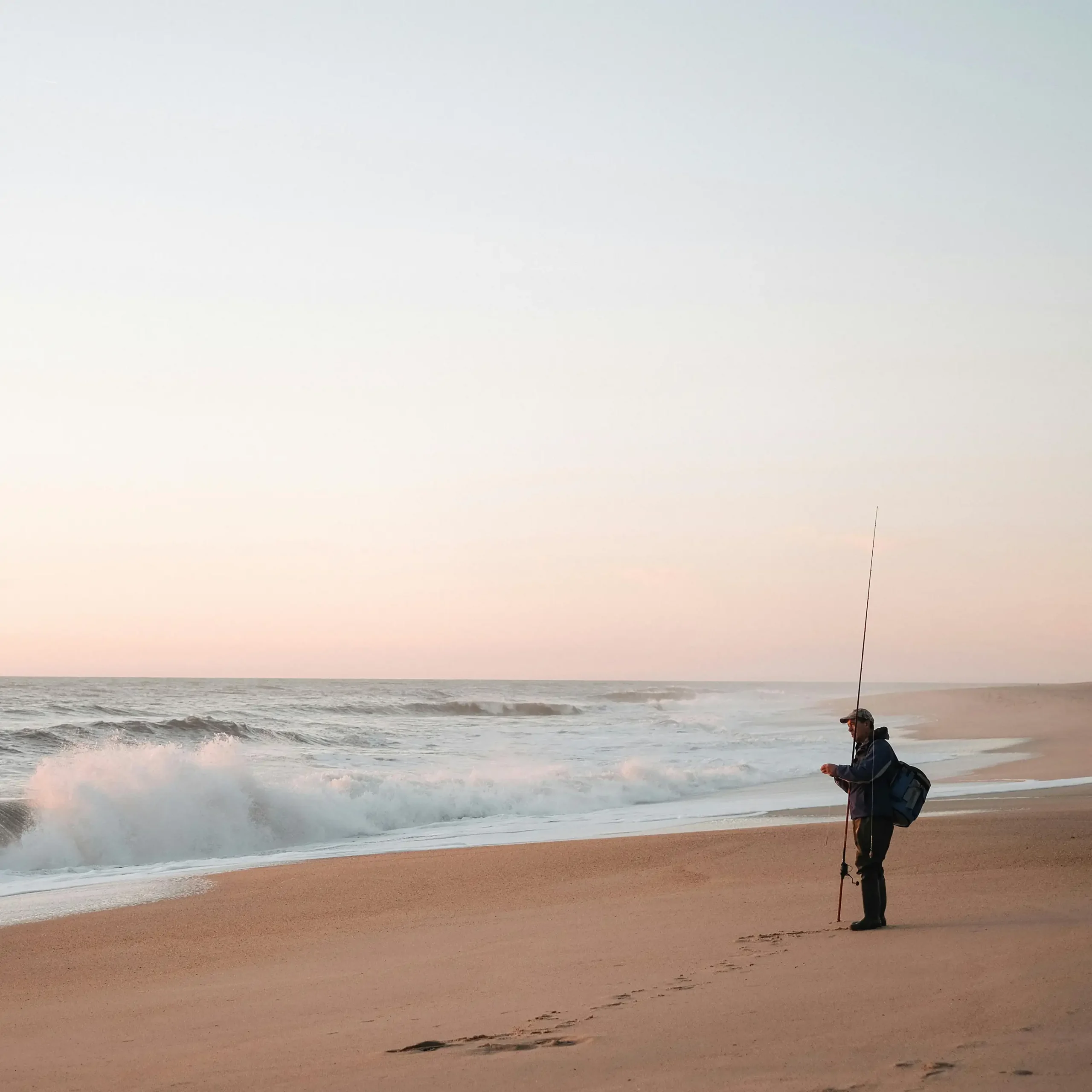 surf fishing